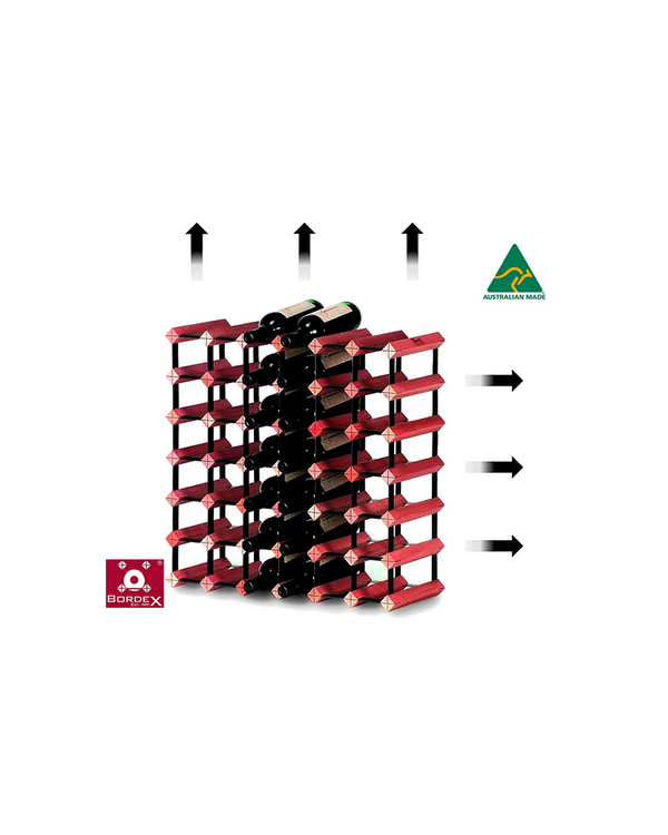 BORDEX Custom Made Wine Racks made to any size ('per pocket')