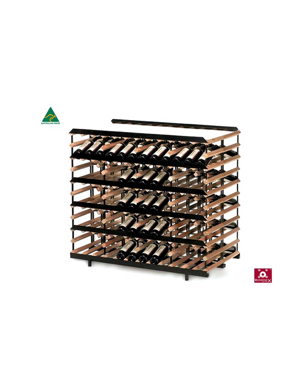 1200mm 120 bottle All Label Display Rack