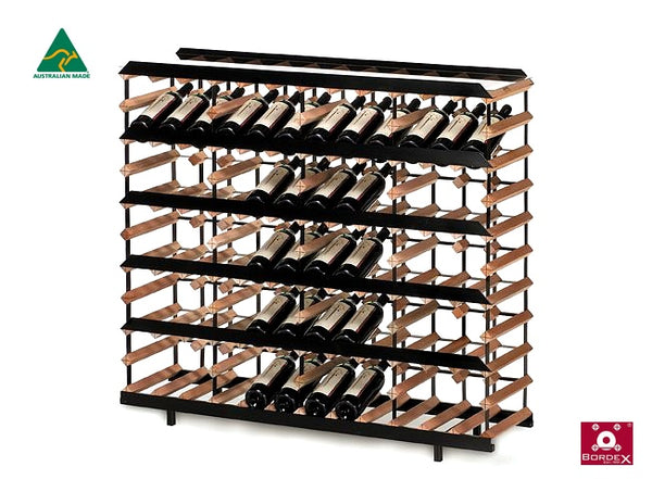 1200mm 60 bottle All Label Display Rack