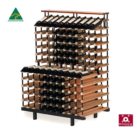 BORDEX 1 metre Tiered WINE Rack