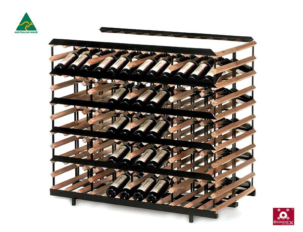 1200mm 120 bottle All Label Display Rack