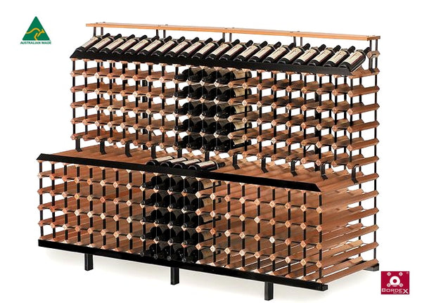 BORDEX 2 metre Tiered WINE Rack